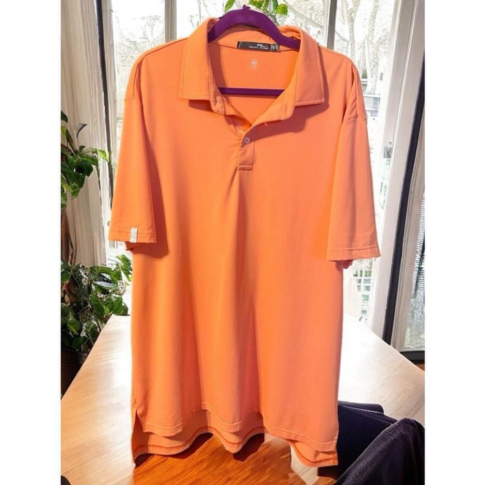 RLX Ralph Lauren short sleeve XL wicking collared spring summer polo top shirt